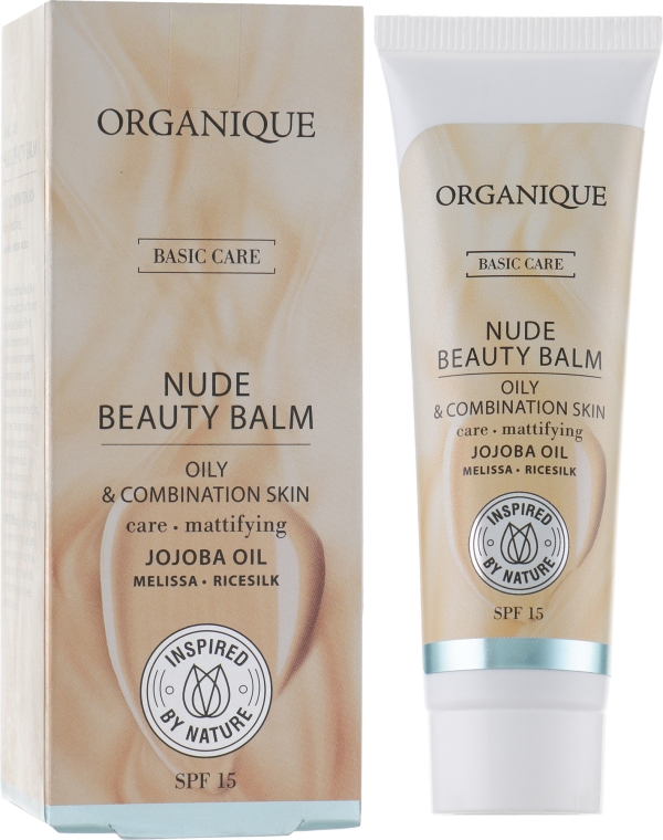 Бальзам-основа для жирної і комбінованої шкіри - Organique Basic Care Nude Beauty Balm — фото N2