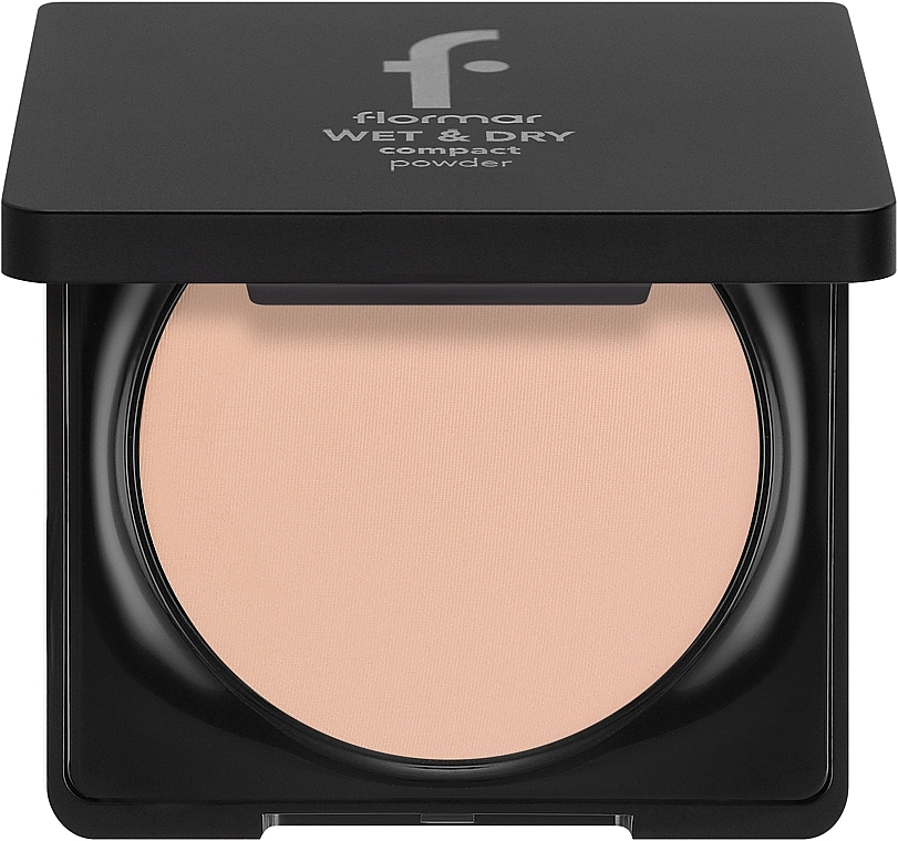 Компактная пудра для лица - Flormar Wet & Dry Compact Powder — фото N1