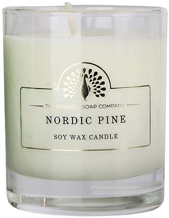 Ароматическая свеча "Северная сосна" - The English Soap Company Nordic Pine Scented Candle — фото N1