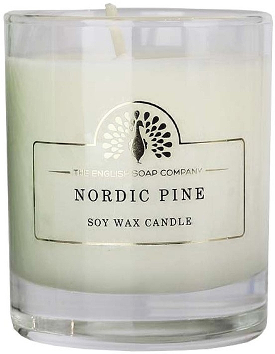 Ароматична свічка "Північна сосна" - The English Soap Company Nordic Pine Scented Candle — фото N1