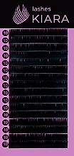 Ресницы для наращивания B 0,10 (10 mm) - Kiara Lashes  — фото N1