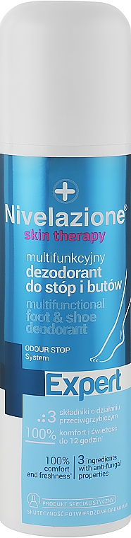 Мультифункциональный дезодорант для ног и обуви - Farmona Nivelazione Skin Therapy Expert — фото N1