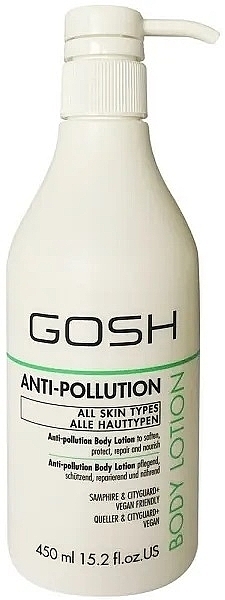 Лосьйон для тіла - Gosh Copenhagen Anti-Pollution Body Lotion — фото N1