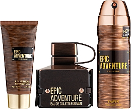 Emper Epic Adventure - Набір (edt/100ml + deo/200ml + sh/gel/100ml) — фото N2