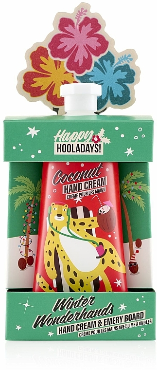 Кокосовий крем для рук - Dirty Works Happy Hooladays Coconut Hand Cream — фото N1