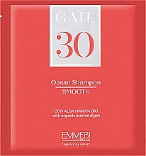 Выравнивающий шампунь для волос - Emmebi Italia Gate 30 Wash Ocean Shampoo Smooth (пробник) — фото N1