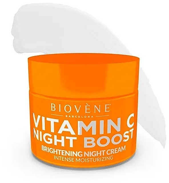 Освітлювальний нічний крем з вітаміном С - Biovene Vitamin C Night Boost Brightening Night Cream — фото N2