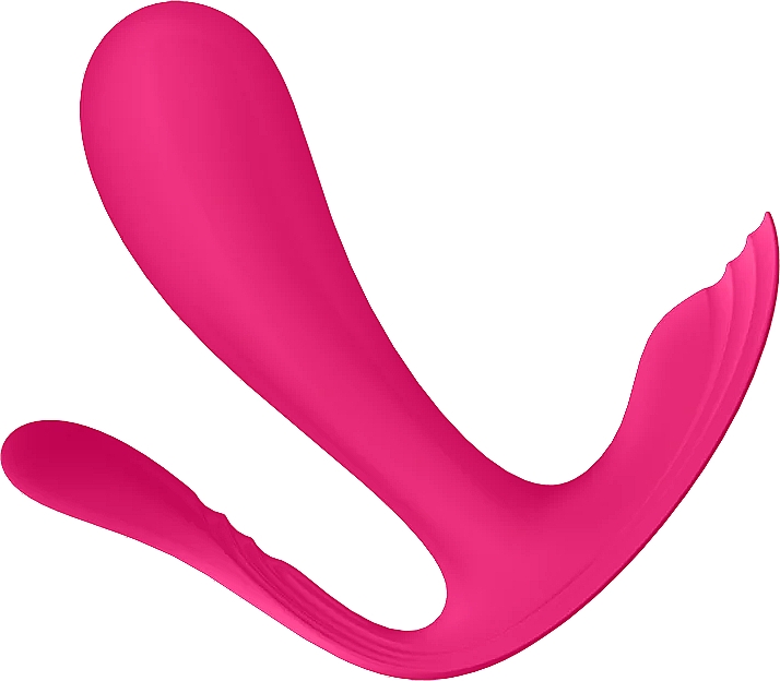 Вибратор с анальным стимулятором, розовый - Satisfyer Top Secret+ Wearable Vibrator With Anal Stimulator Pink — фото N3