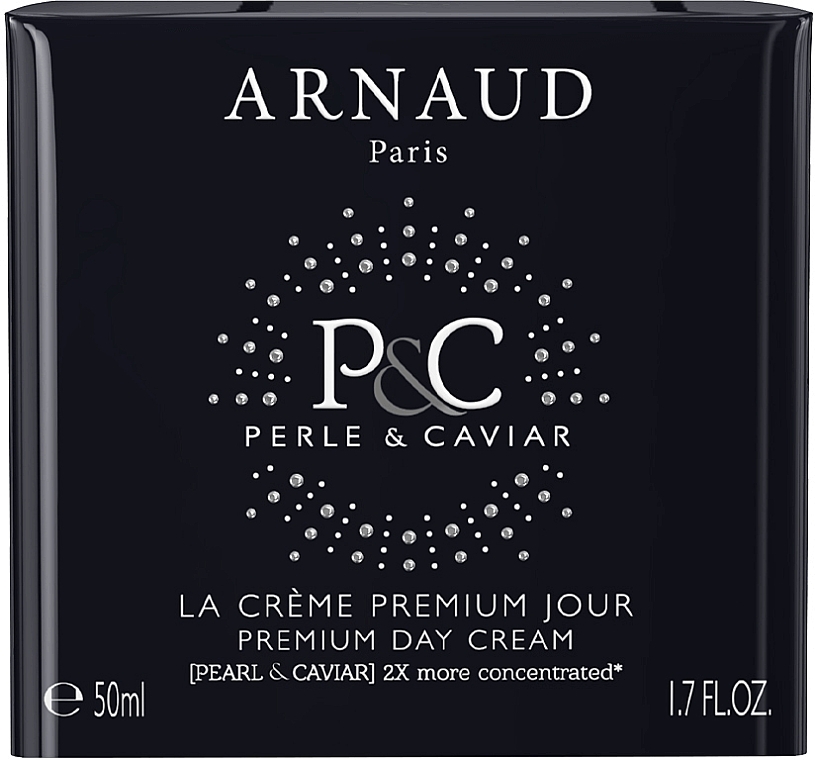 Дневной крем для лица с экстрактом жемчуга и икры - Arnaud Perle & Caviar Premium Day Cream — фото N2