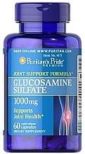 Харчова добавка "Глюкозаміну сульфат" - Puritan's Pride Glucosamine Sulfate 500 mg — фото N2