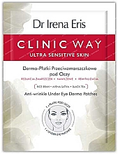 Духи, Парфюмерия, косметика Дермопатчи под глаза против морщин - Dr Irena Eris Clinic Way Anti-Wrinkle Under Eye Dermo Patches