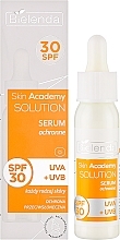 Захисна сироватка SPF 30 UVA + UVB - Bielenda Skin Academy Solutions — фото N2