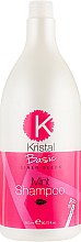 М'ятний шампунь для волосся - BBcos Kristal Basic Mint Shampoo — фото N3
