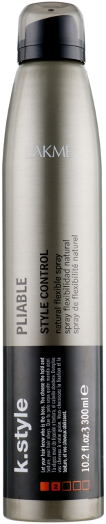 Спрей для волосся, еластична фіксація - Lakme K.style Style Control Pliable Natural Flexible Spray