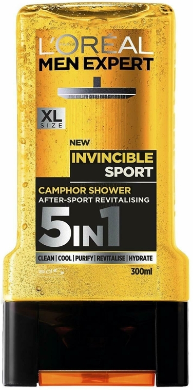 Гель для душа - L'Oreal Paris Men Expert Invincible Sport Shower Gel — фото N1
