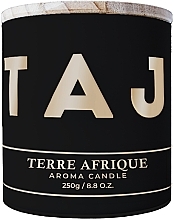 Ароматична свічка "Terre Afrique" - Taj Max Aroma Candle — фото N1