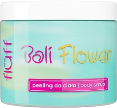 Скраб для тіла - Fluff Bali Flower Body Scrub — фото N1