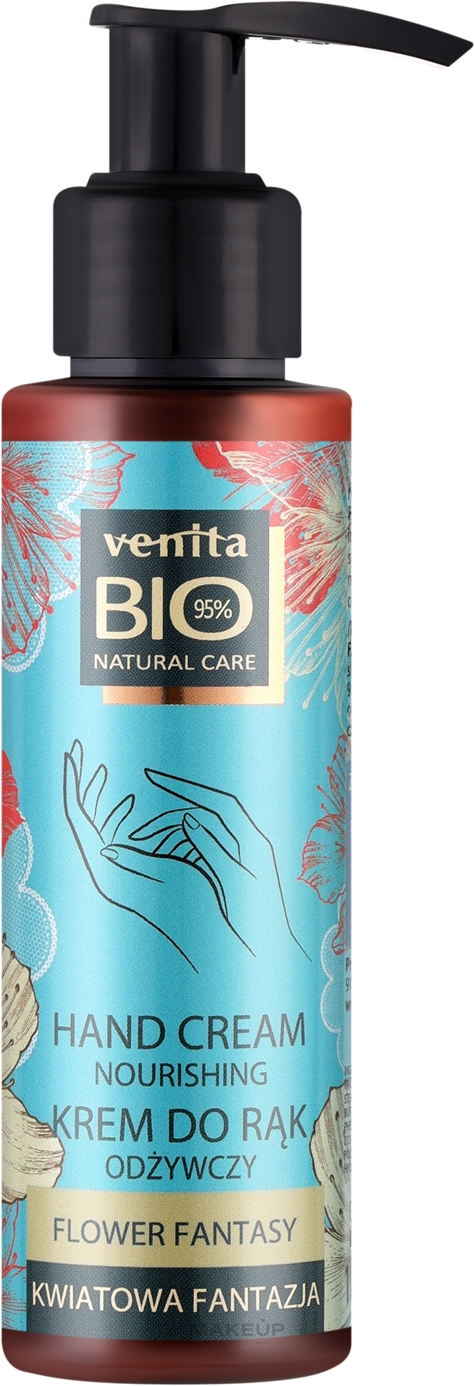 Крем для рук "Квіткова фантазія" - Venita Bio Natural Care Deo — фото 100ml