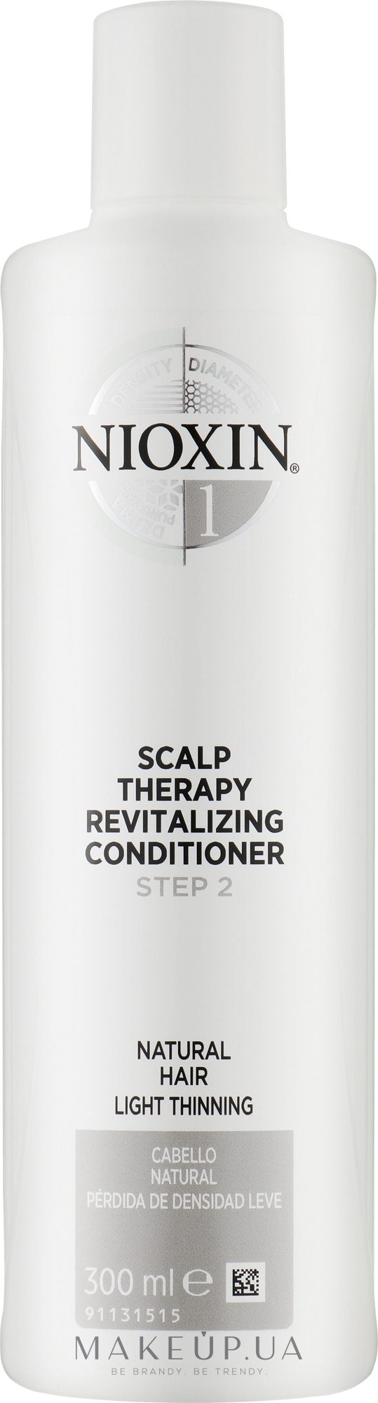 Відновлювальний кондиціонер - Nioxin Thinning Hair System 3 Color Safe Scalp Revitalizing Conditioner — фото 300ml