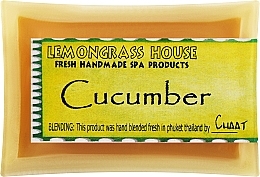 Парфумерія, косметика Мило "Огіркове" - Lemongrass House Cucumber Absolute Soap