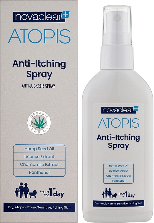 Спрей для тела - Novaclear Atopis Anti-Itching Spray — фото N2