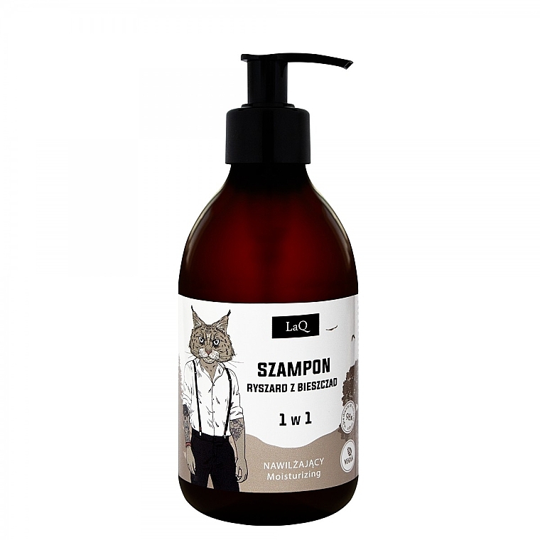 Шампунь для мужчин 1в1 - LaQ Shampoo — фото N1