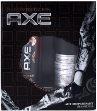 Духи, Парфюмерия, косметика Набор "Дарк Темптейшн" - Axe Dark Temptation (deo/150ml + shm/250ml)