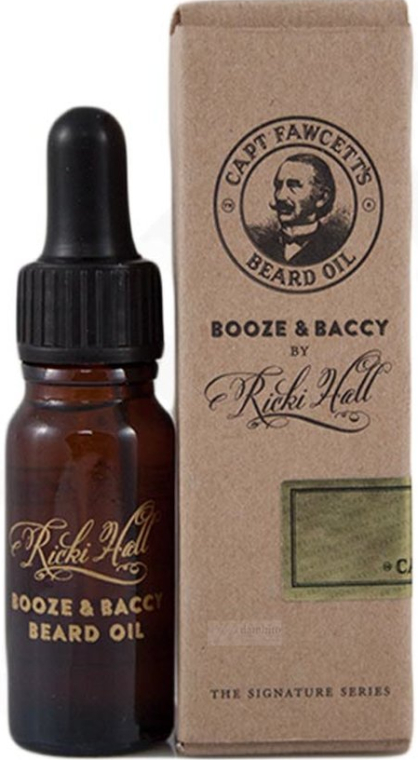 Масло для бороды - Captain Fawcett Ricki Hall's Booze & Baccy Beard Oil  — фото N1