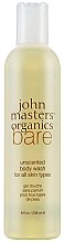 Парфумерія, косметика Гель для душу неароматизований - John Masters Organics Bare Unscented Body Wash