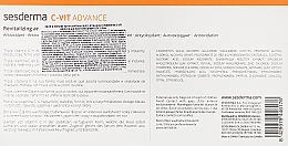 Средство в ампулах - SeSDerma Laboratories C-Vit Advance Ampolues — фото N4