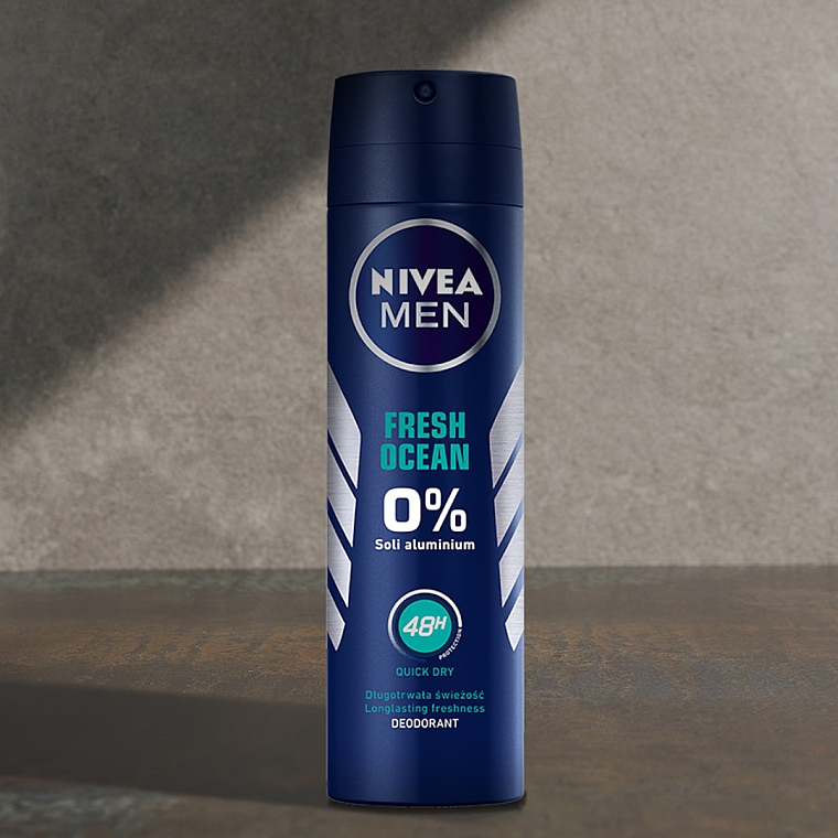 Дезодорант - NIVEA MEN Fresh Ocean 48H Quick Dry Deodorant — фото N2