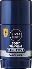 Духи, Парфюмерия, косметика Крем для бритья в стике - NIVEA MEN Protect & Care Body Shaving Rasier Stick