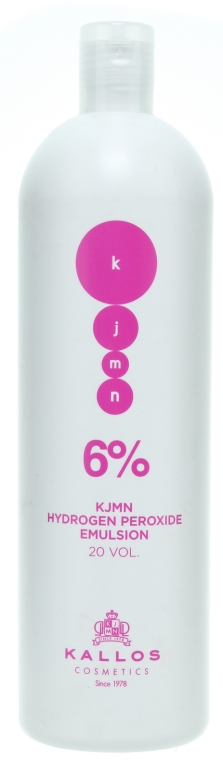 Окислювач для волосся 6% - Kallos Cosmetics Hydrogen Peroxide Emulsion — фото N6