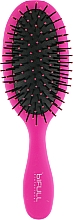 Щітка для волосся, м'яка, рожева - Perfect Beauty Brushes Cora Soft Touch Pink — фото N1