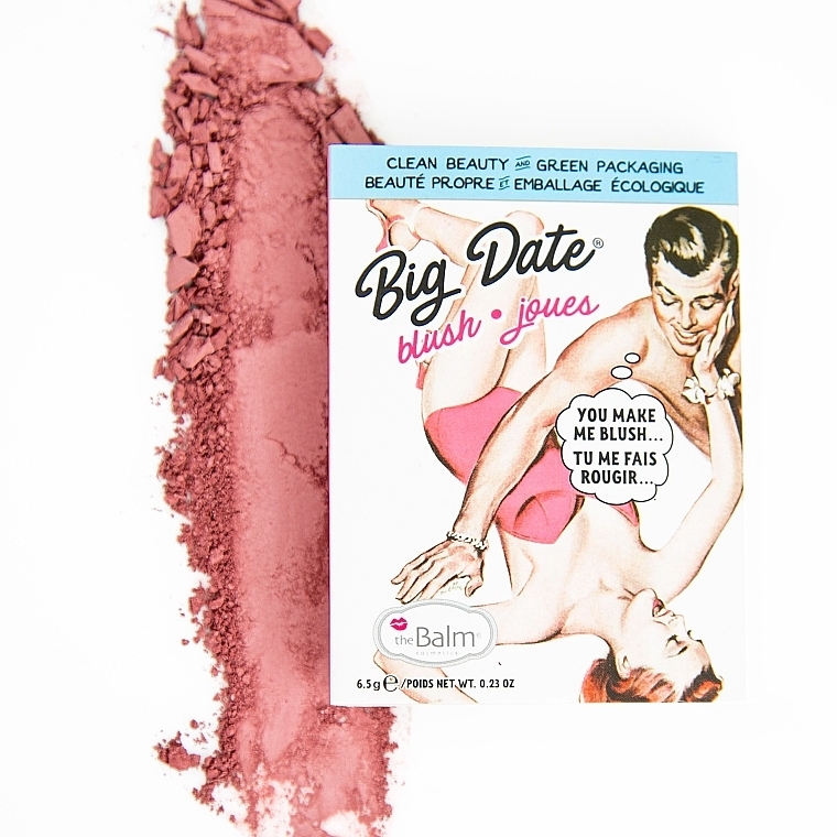 Рум'яна для обличчя - theBalm Big Date Blush — фото N3