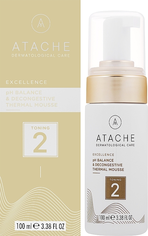 Ніжний тонік-мус - Atache Excellence PH Balance & Decongestive Mousse — фото N1