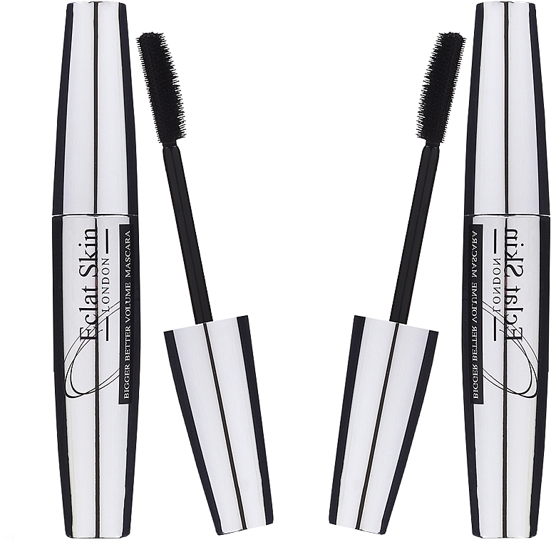 Набор - Eclat Skin London Bigger Better Volume Mascara (mascara/2x12ml) — фото N1