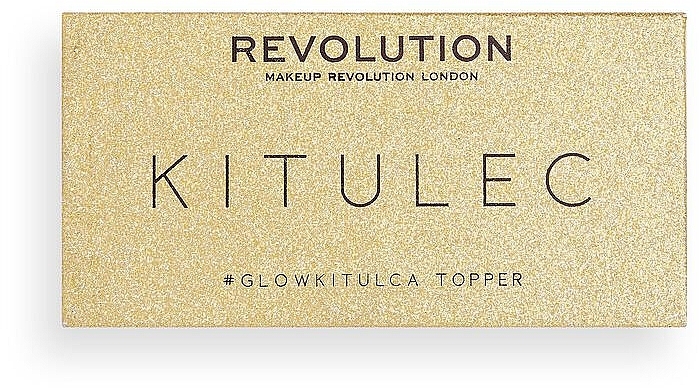 Набір - Makeup Revolution Kitulec #GlowKitulca Highlighter Palette (2xhigh/palette/7.5g) — фото N9