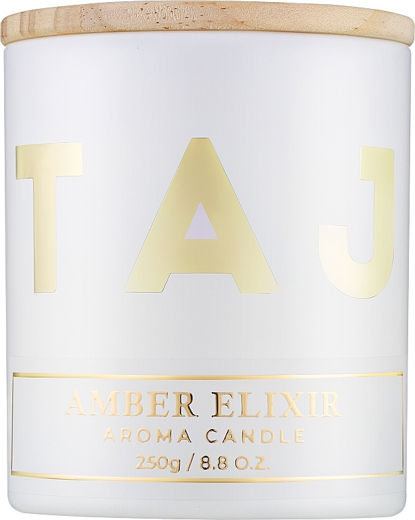 Ароматична свічка "Amber Elixir" - Taj Max Aroma Candle — фото N1