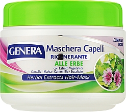 Восстанавливающая маска для волос с травами - Genera Herbal Extracts Hair Mask — фото N2