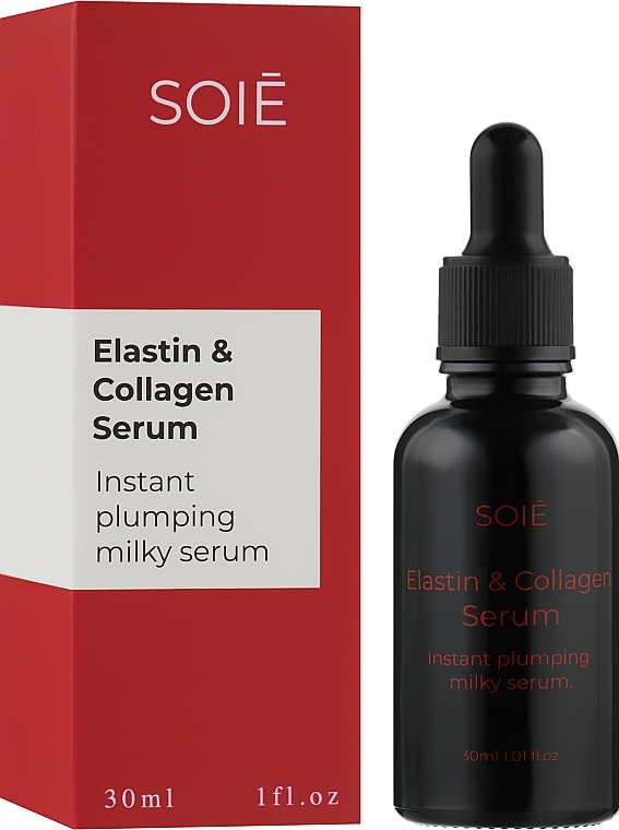 Активна сироватка для обличчя з еластином і колагеном - Soie Elastin & Collagen Serum * — фото N2