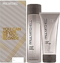 Духи, Парфюмерия, косметика Набор - Paul Mitchell Forever Blonde (shm/250ml + h/cond/200ml)