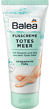 Духи, Парфюмерия, косметика Крем для ног с солью Мертвого моря - Balea Fusscreme Totes Meer 