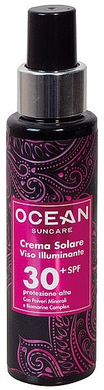 Сонцезахисний крем з SPF30+ - Ocean Suncare Sunscreen Illuminating Face SPF30+ — фото N1