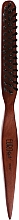 Духи, Парфюмерия, косметика Деревянная щетка для начеса волос 03227, с натуральной щетиной - Eurostil