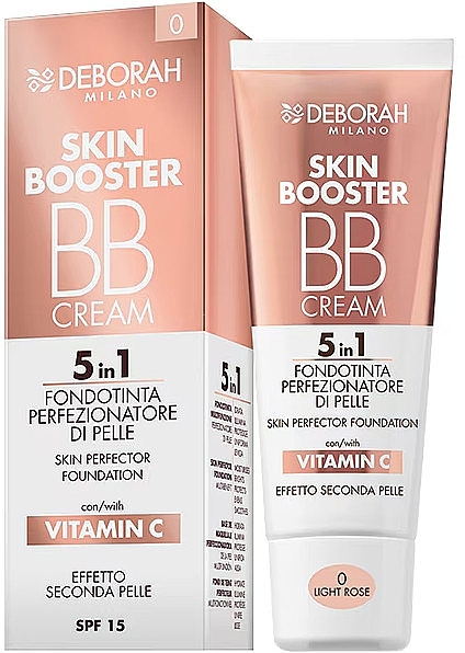 BB-крем для лица - Deborah BB Cream Skin Booster 5in1 — фото N1