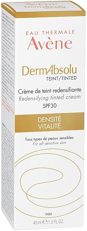 Крем для упругости кожи лица с тонирующим эффектом - Avene Eau Thermale Derm Absolu Cream SPF30 — фото N3