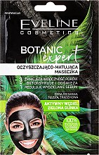 Парфумерія, косметика Маска для обличчя - Eveline Cosmetics Botanic Expert Purifying & Mattifying Face Mask