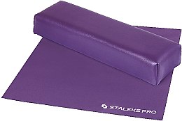 Духи, Парфюмерия, косметика Подлокотник "мини" с ковриком, фиолетовый - Staleks Pro Expert 10 Type 3 