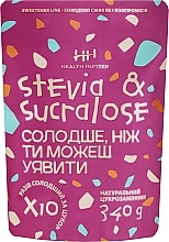Парфумерія, косметика Замінник цукру "Стевія та сукралоза" - Health Hunter Stevia & Sucralose 1:10